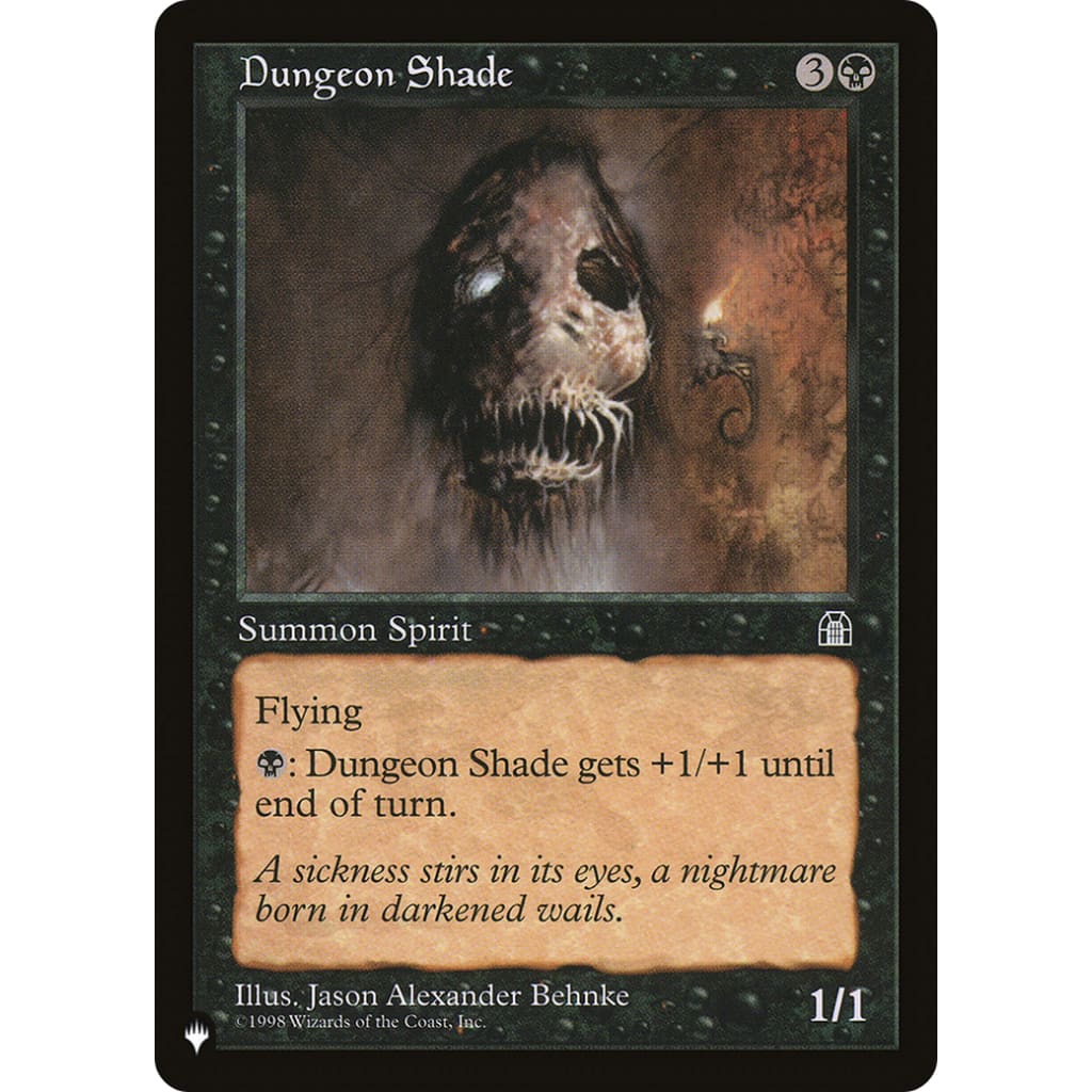 Dungeon Shade (PLST-STH-58) - Single