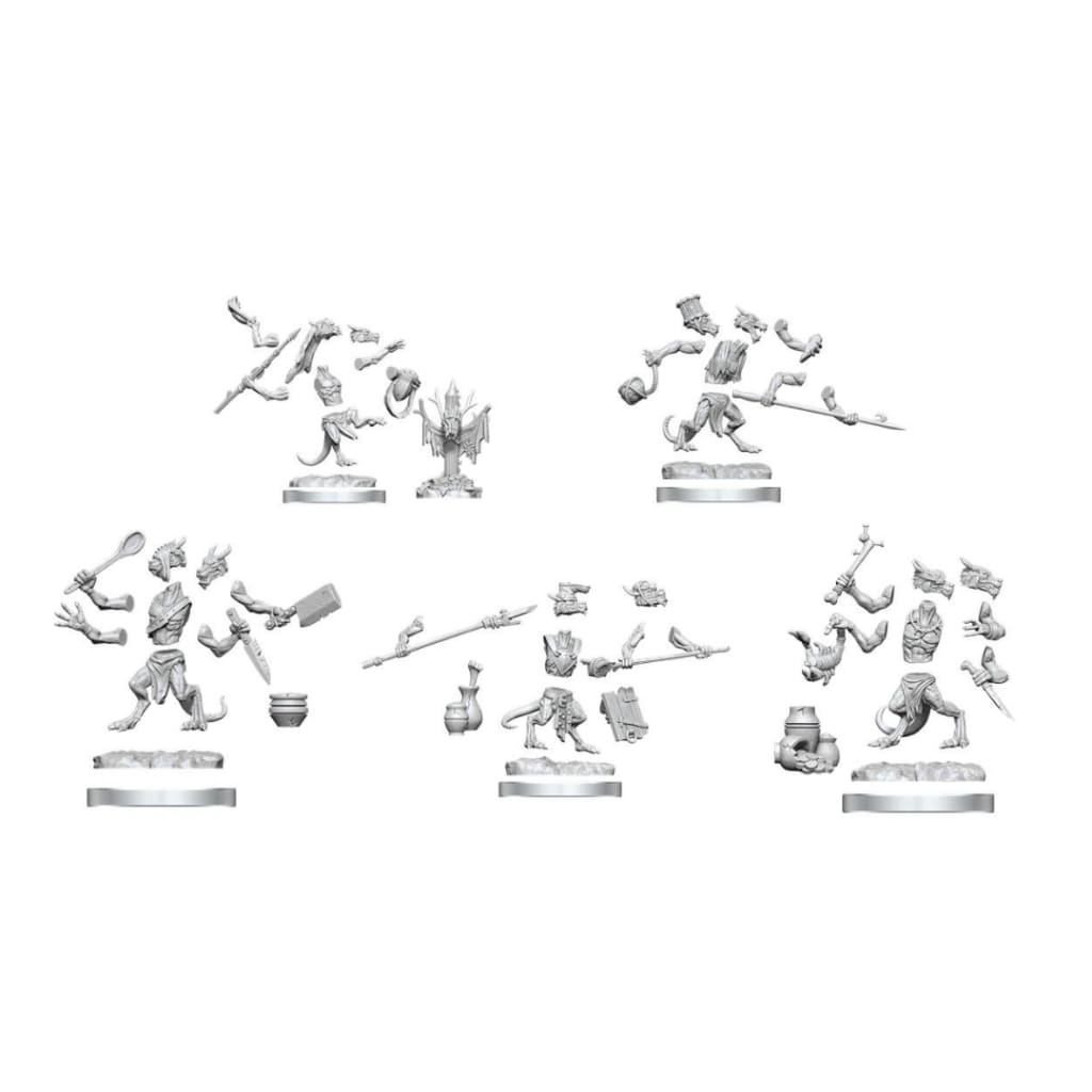 Dungeons and Dragons Frameworks - Unassembled Miniatures