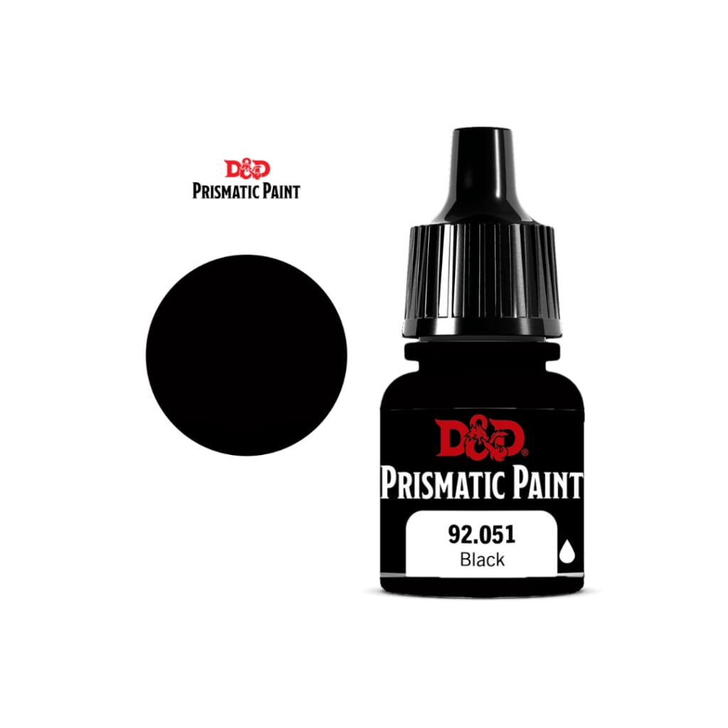 Dungeons & Dragons Prismatic Paint: Black (92.051)