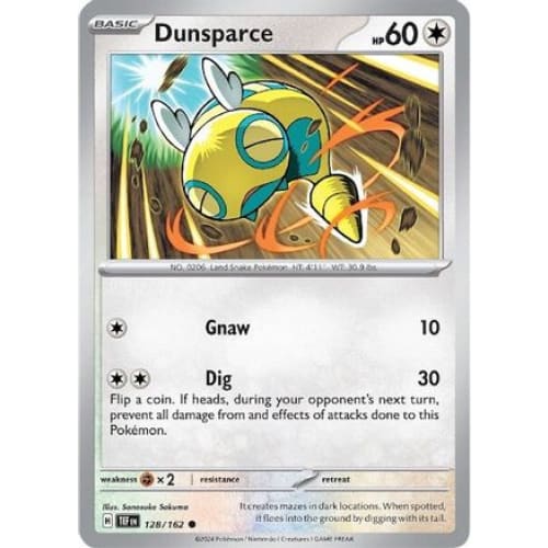 Dunsparce (128) Common Reverse Holofoil - Single