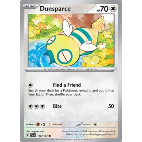 Dunsparce (156) Common - Single