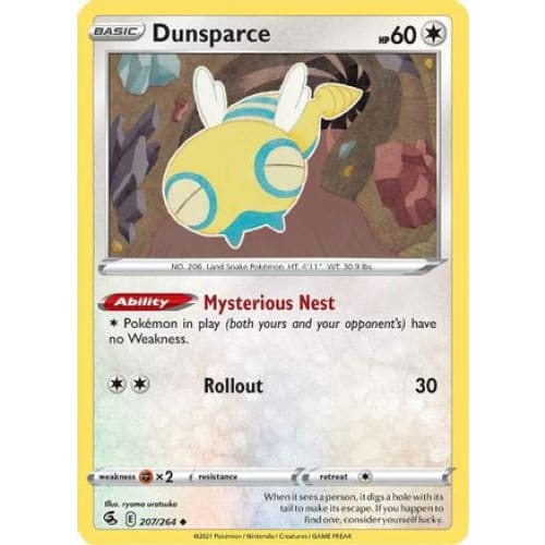 Dunsparce (207/264) Uncommon - Single