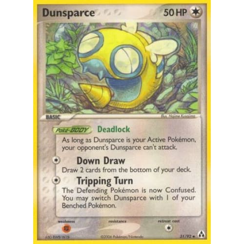 Dunsparce (31) Uncommon - Single