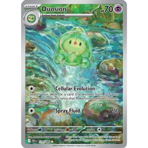 Duosion - 119/086 (119) Illustration Rare Holofoil - Single