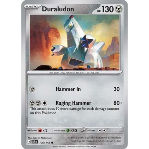 Duraludon (106) Common Reverse Holofoil - Single