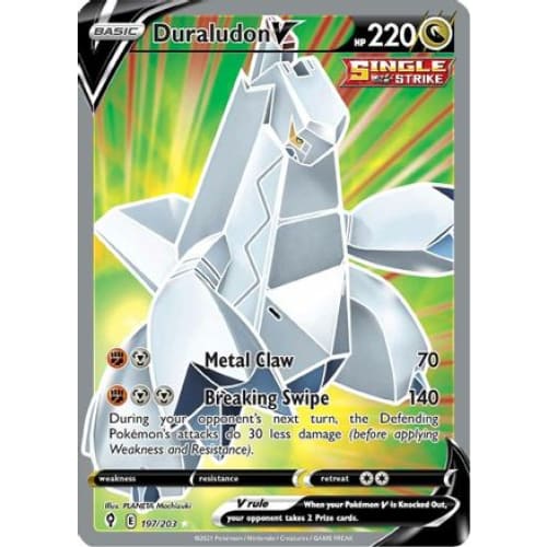 Duraludon V (197/203) Ultra Rare Holofoil - Single