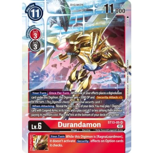 Durandamon (ST13-05 SR) Super Rare Foil - Single