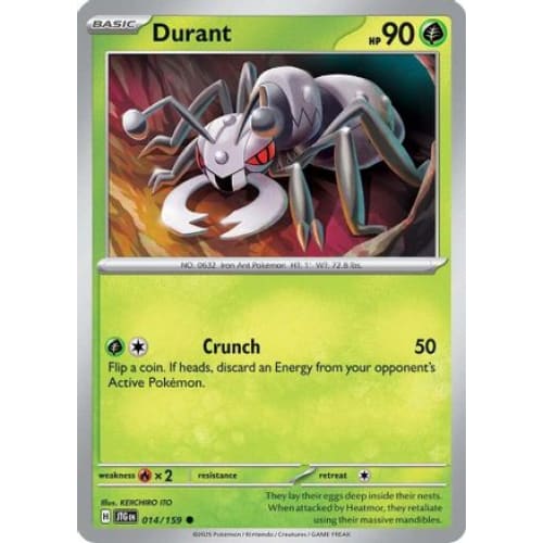 Durant (14) Common Reverse Holofoil - Single