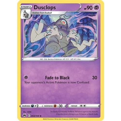 Dusclops (063) Uncommon - Single