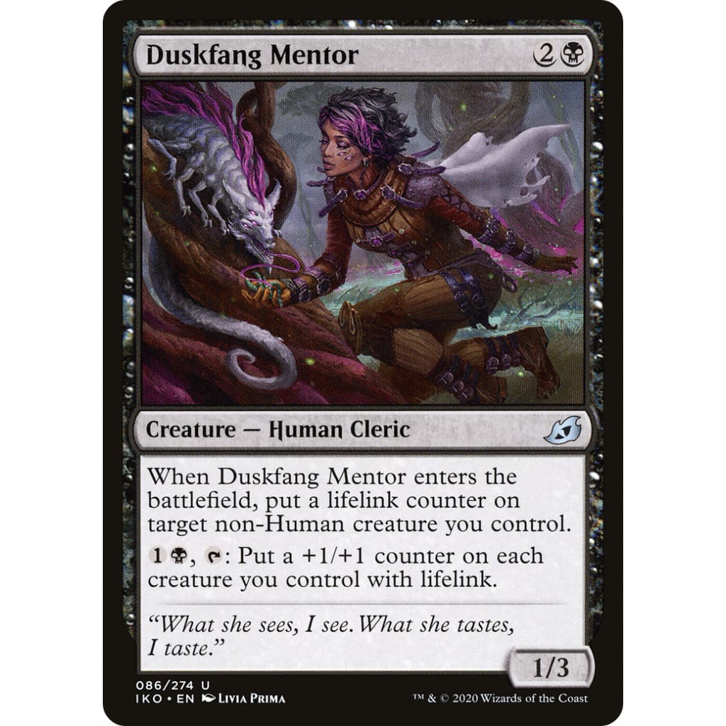 Duskfang Mentor (IKO-086) Foil - Single