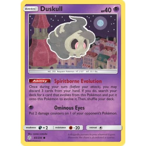 Duskull (083/236) Common - Single