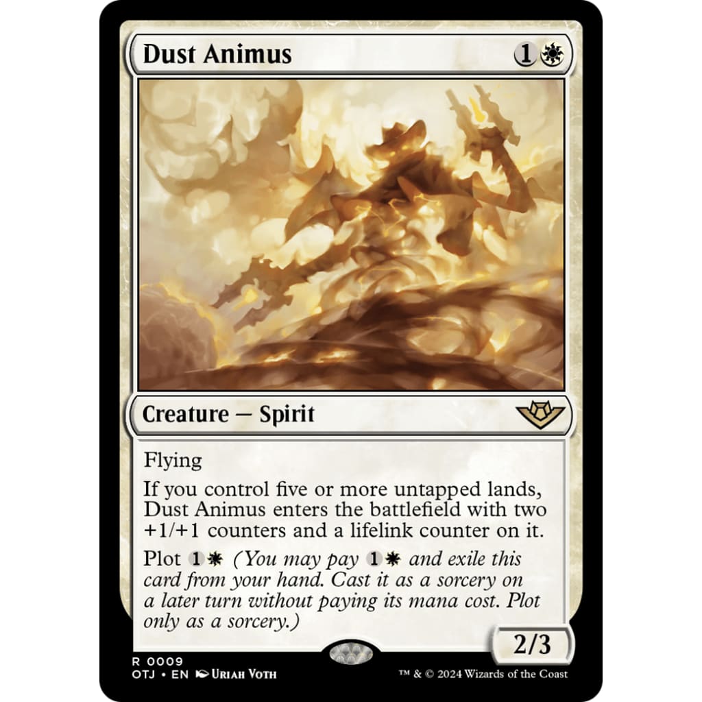 Dust Animus (OTJ-009) Foil - Single