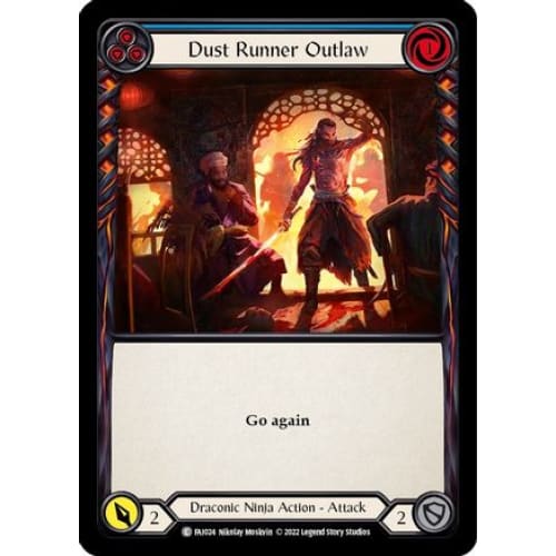 Dust Runner Outlaw (Blue) (BLITZ DECK: UPRISING - FAI)