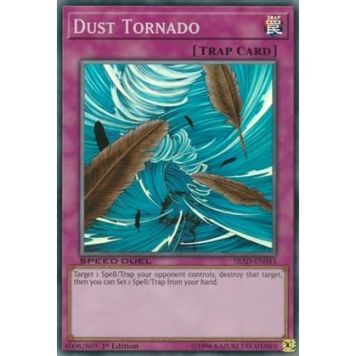 Dust Tornado (SBAD-EN043) Super Rare 1st Edition - Single