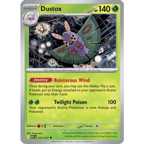 Dustox - 015/217 (15) Uncommon - Single