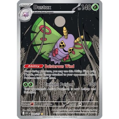 Dustox - 220/217 (220) Illustration Rare Holofoil - Single