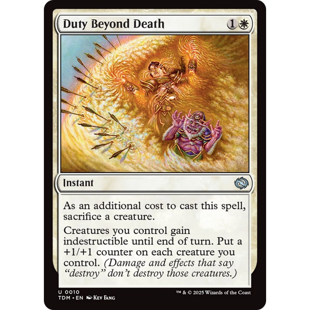 Duty Beyond Death (TDM-010) - Single