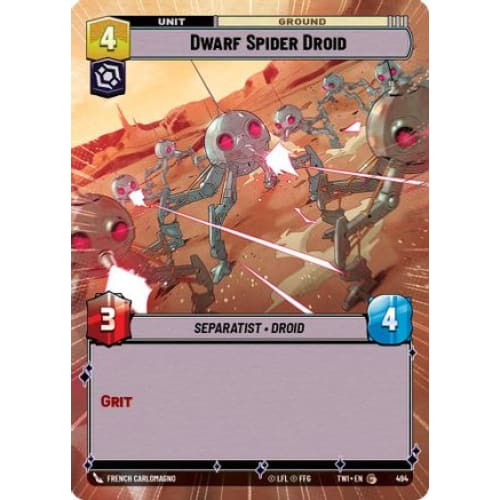 Dwarf Spider Droid (Hyperspace) (494) - Single