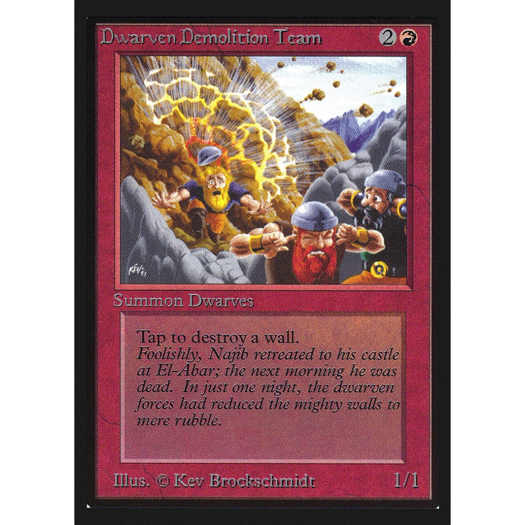 Dwarven Demolition Team (CED-143) - Single