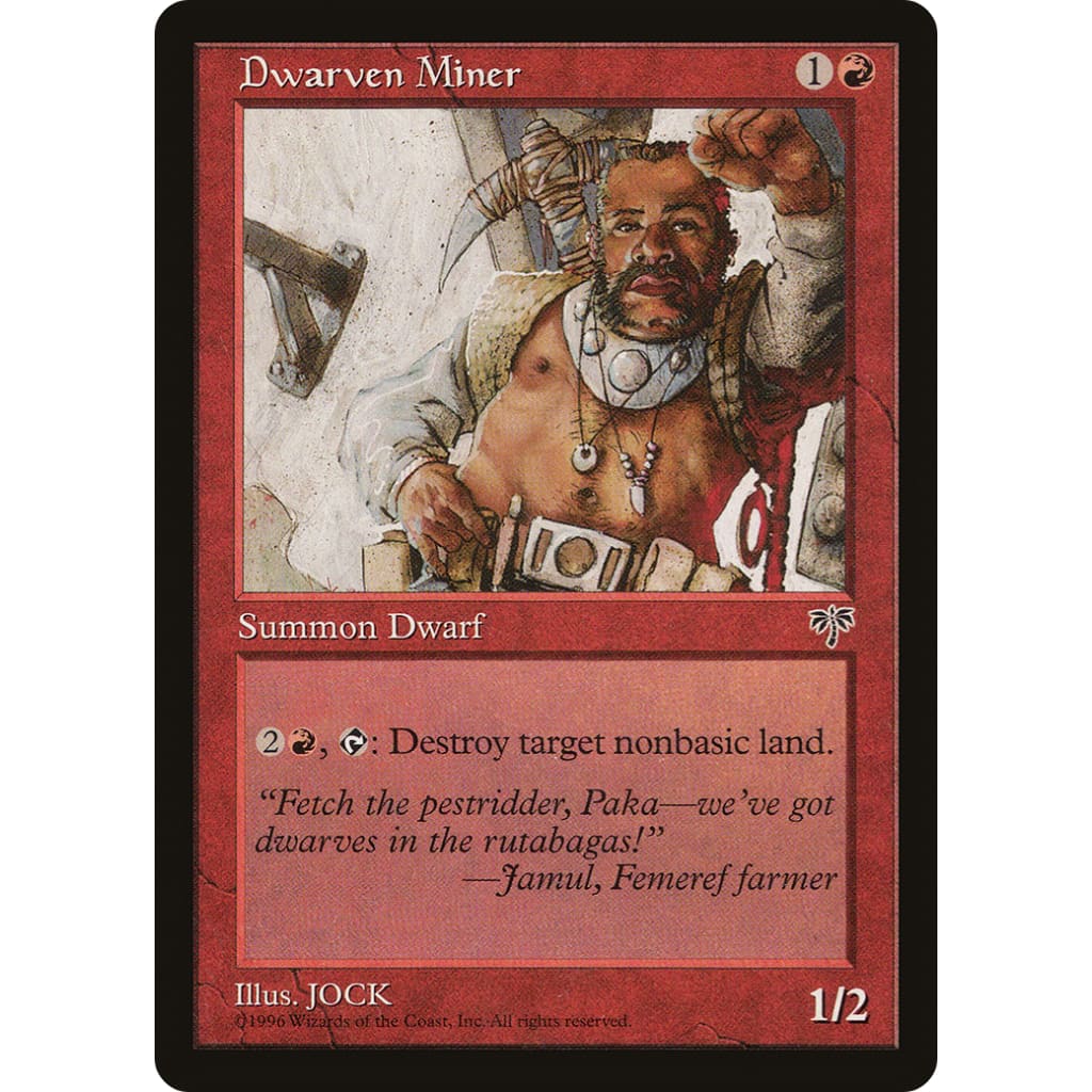 Dwarven Miner (MIR-169) - Single