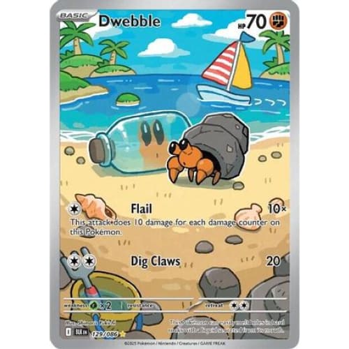 Dwebble - 129/086 (129) Illustration Rare Holofoil - Single