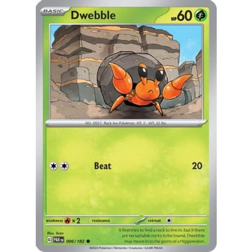 Dwebble (6) Common Reverse Holofoil - Single