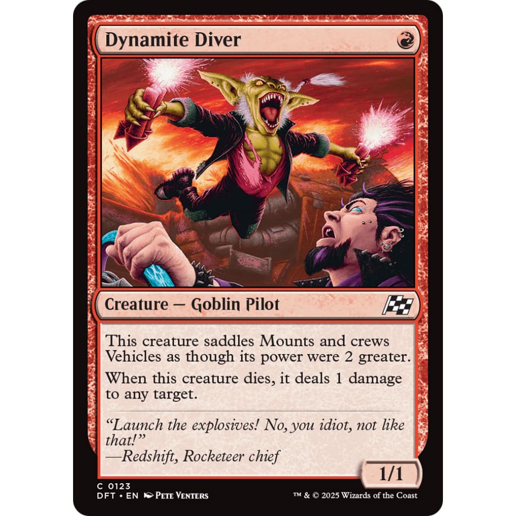 Dynamite Diver (DFT-123) Foil - Single