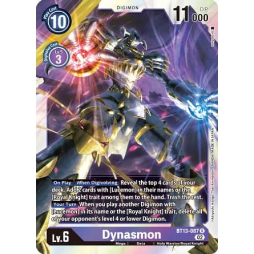 Dynasmon - BT13-087 - Rare Foil - Single