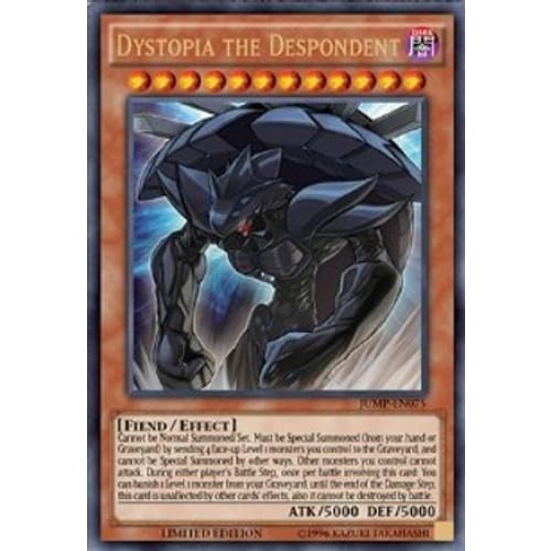 Dystopia the Despondent (JUMP-EN075) Ultra Rare Limited
