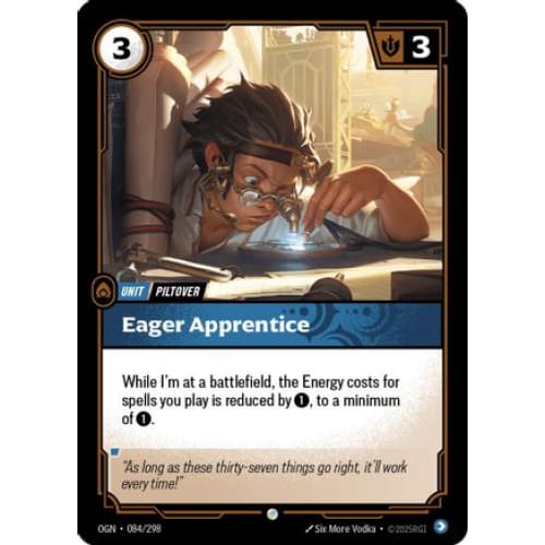 Eager Apprentice (084/298) - Origins - Single