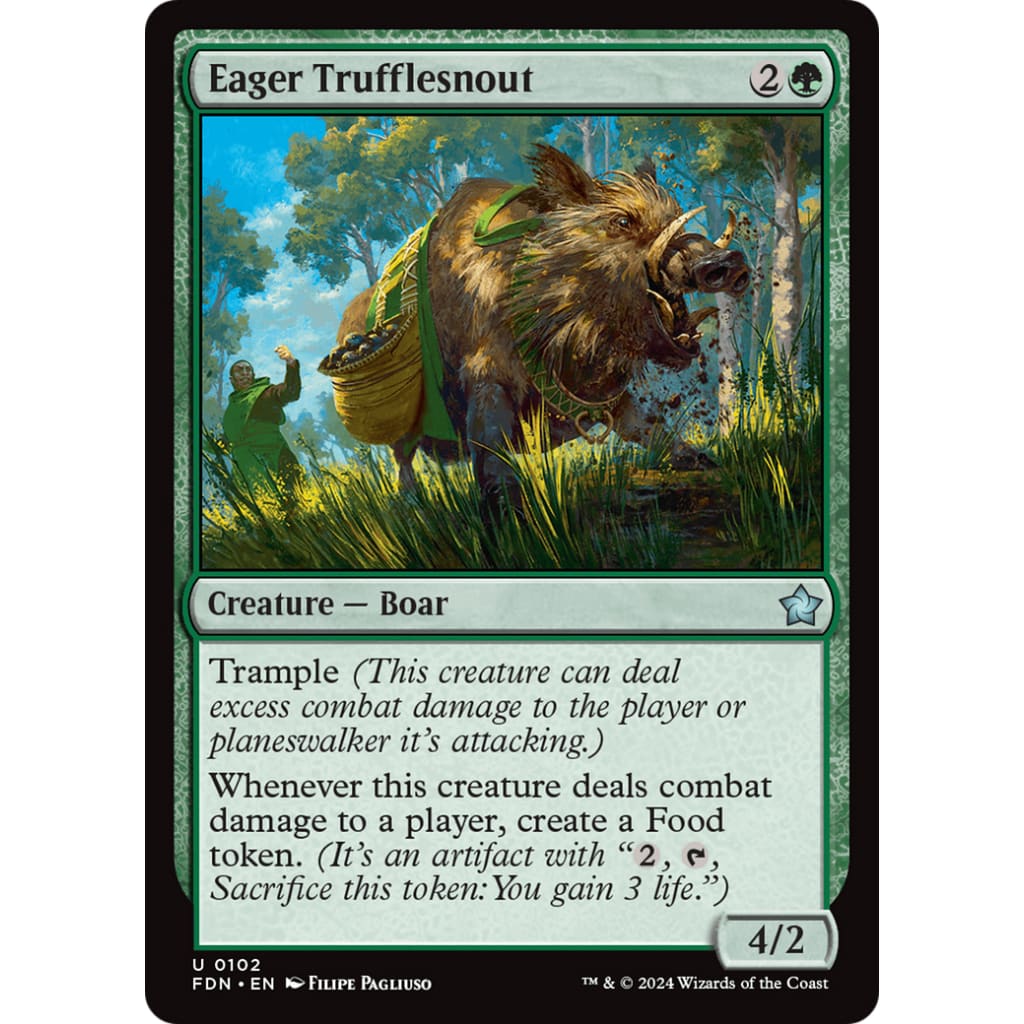 Eager Trufflesnout (FDN-102) Foil - Single