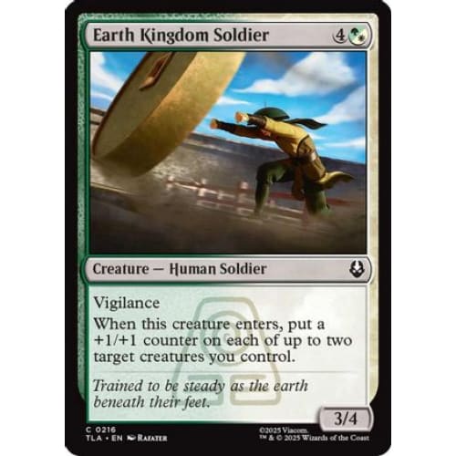 Earth Kingdom Soldier (TLA-216) - Single
