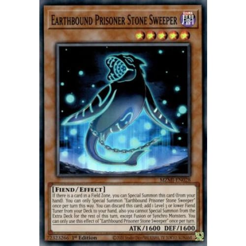 Earthbound Prisoner Stone Sweeper - MZMI-EN028 Super Rare