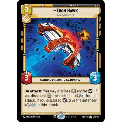 Ebon Hawk - Cause and Effect (219/264) - Single