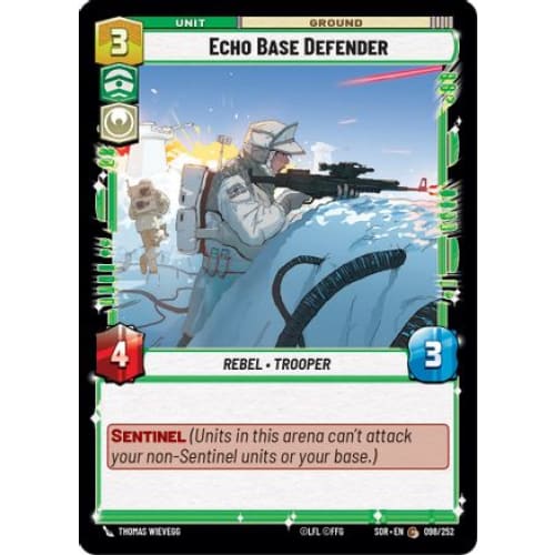 Echo Base Defender (098/252) - Spark of Rebellion - Single