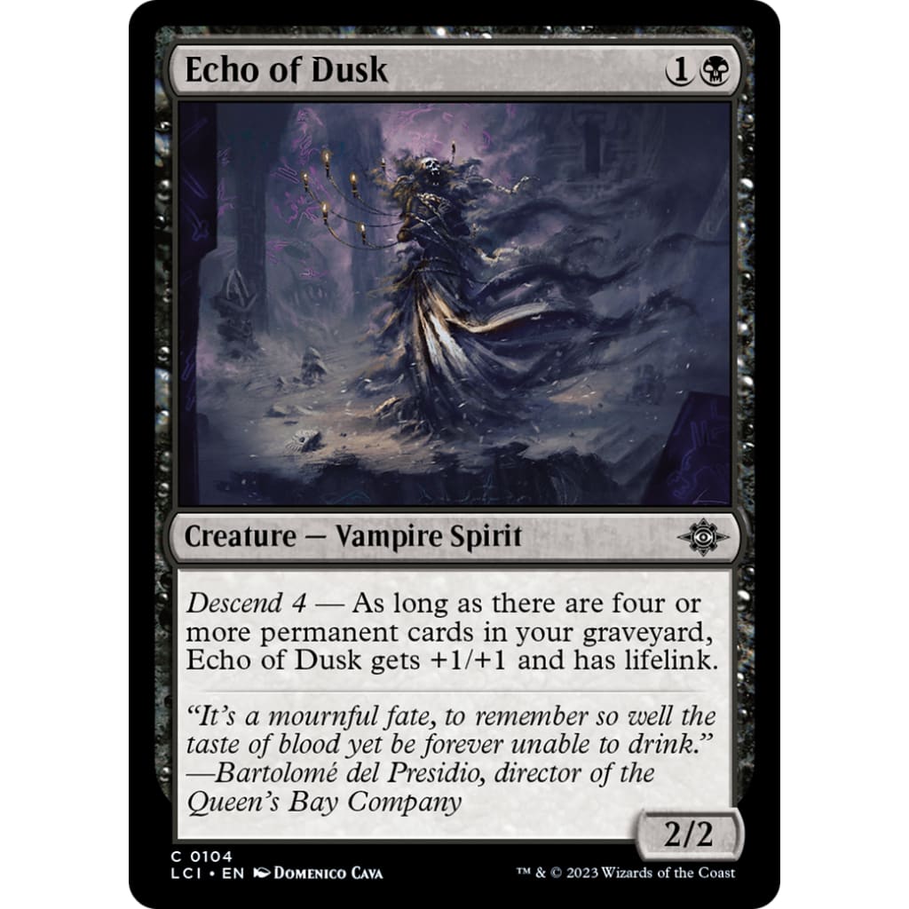 Echo of Dusk (LCI-104) - Single