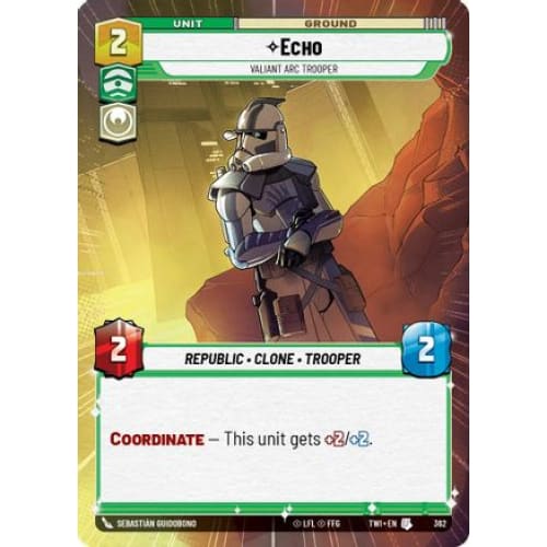 Echo - Valiant ARC Trooper (Hyperspace) (362) Foil - Single