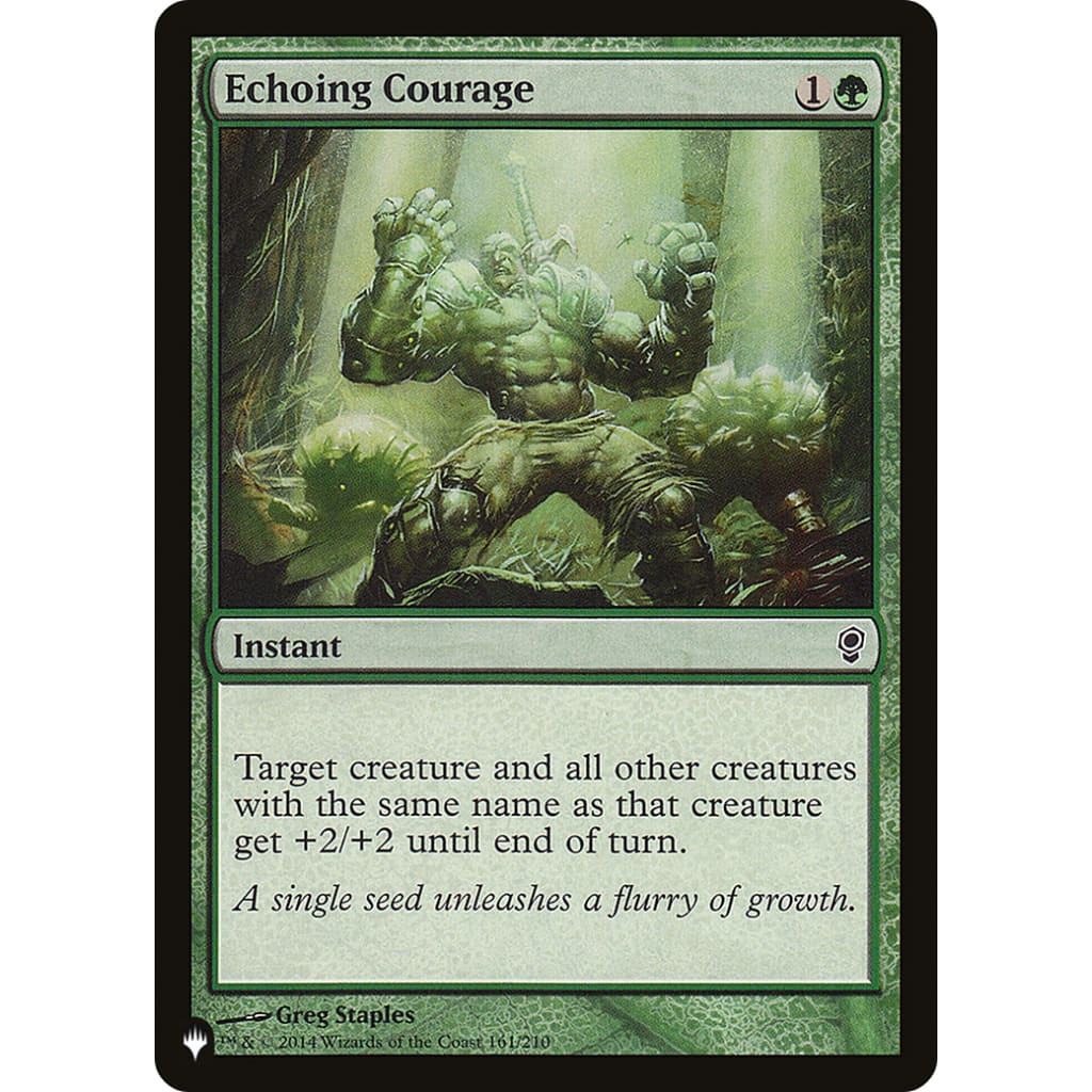 Echoing Courage (PLST-CNS-161) - Single