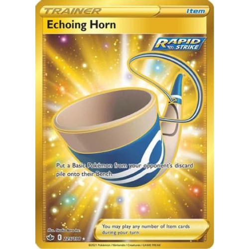 Echoing Horn (225/198) Secret Rare Holofoil - Single