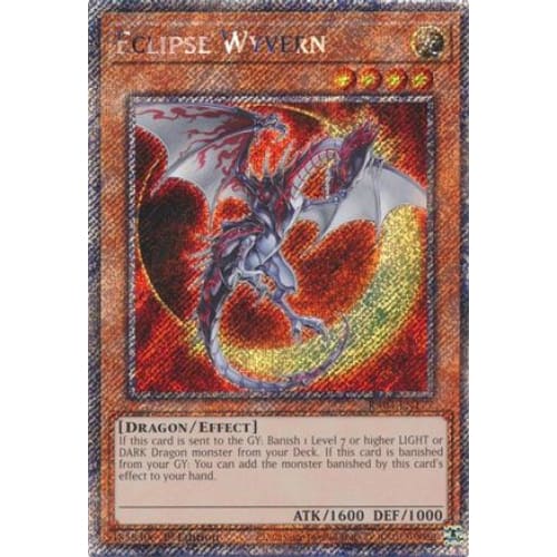 Eclipse Wyvern (Platinum Secret Rare) - RA04-EN177 Platinum