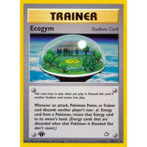Ecogym (084/111) Rare Classic Unlimited - Single