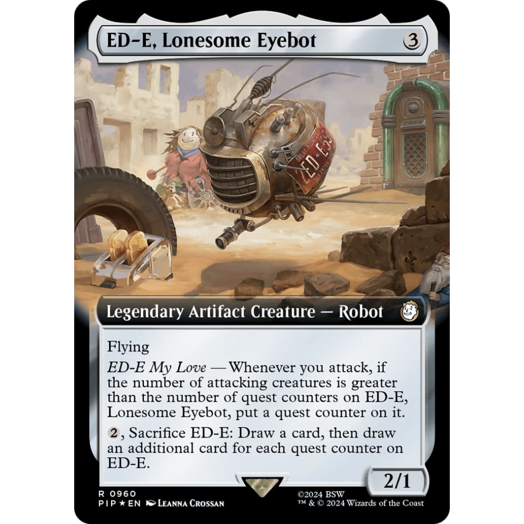 ED-E Lonesome Eyebot (PIP-960): (Extended Art) Foil - Single