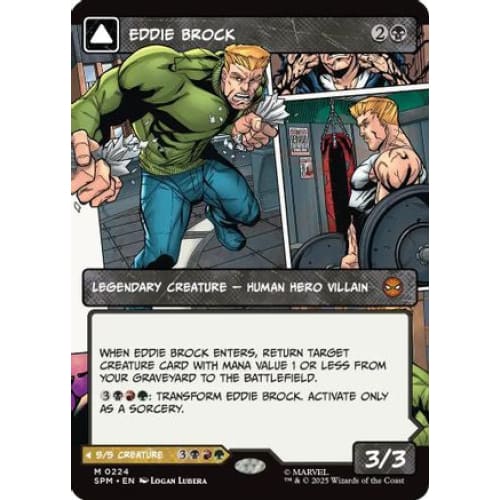 Eddie Brock (0224) (Borderless) (SPM-224) - Single