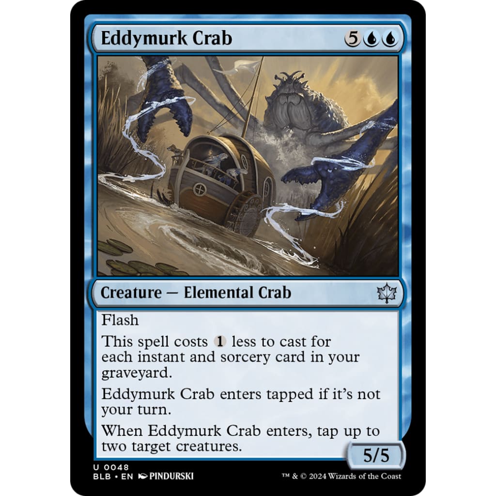 Eddymurk Crab (BLB-048) - Single