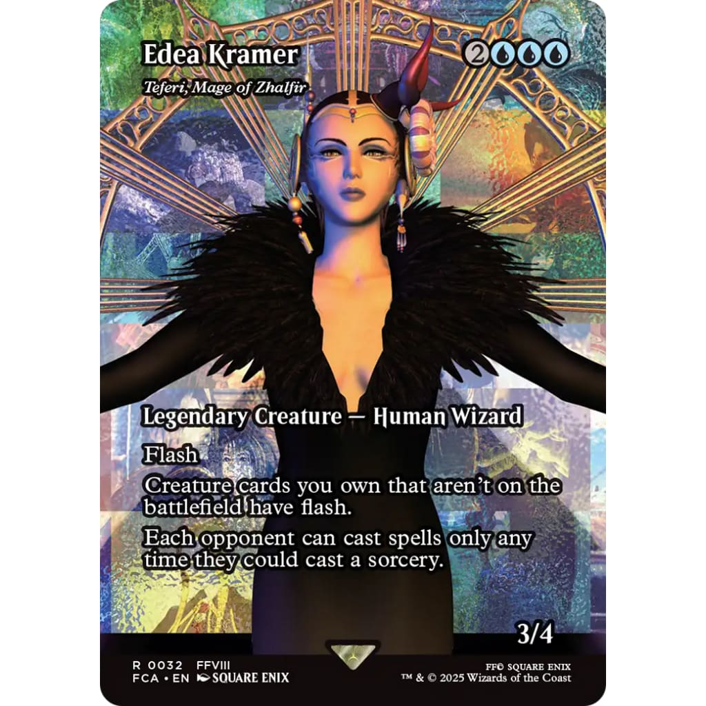 Edea Kramer - Teferi Mage of Zhalfir (Showcase) / (FCA-032)