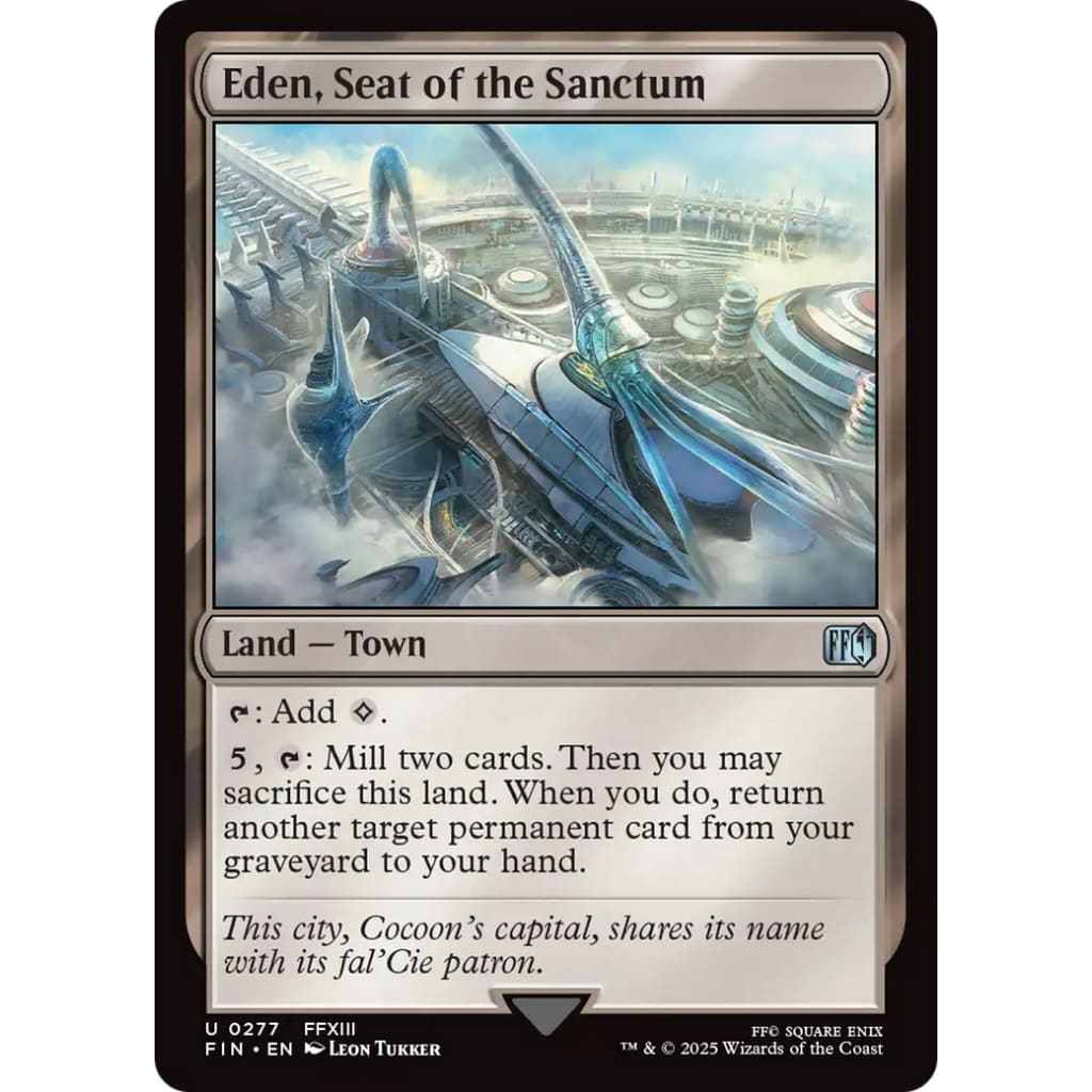 Eden Seat of the Sanctum (FIN-277) - Single