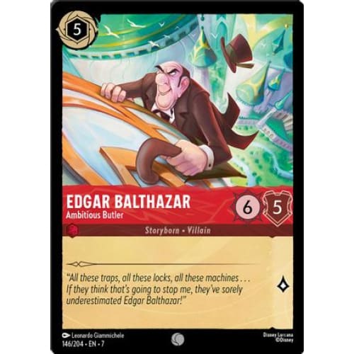 Edgar Balthazar - Ambitious Butler (146/204) - Archazias