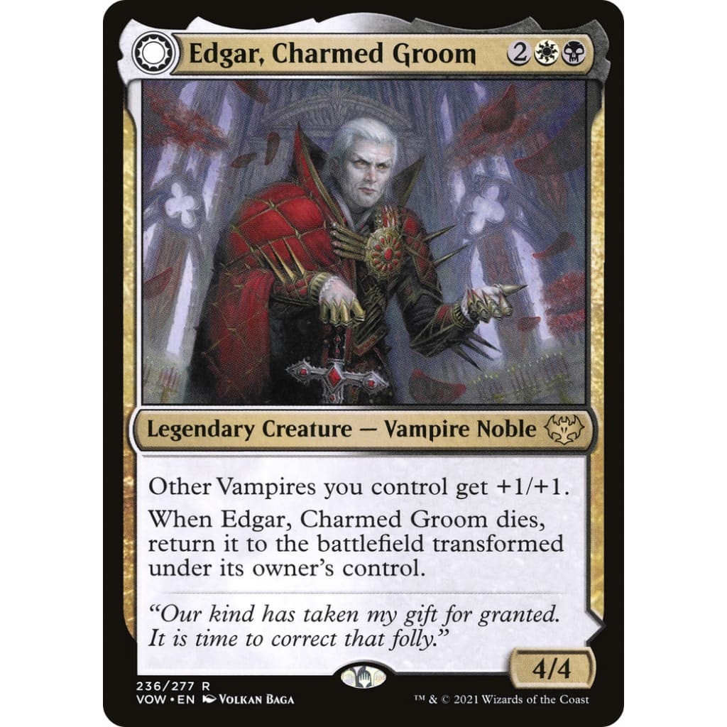 Edgar Charmed Groom // Markov’s Coffin (VOW-236): (Double