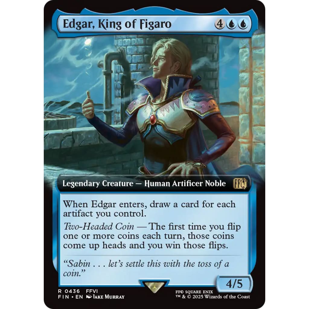 Edgar King of Figaro (FIN-436): (Extended Art) - Single
