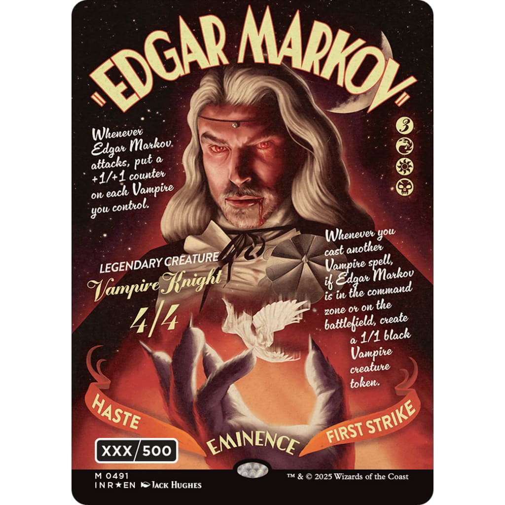 Edgar Markov (Showcase) (Serial Numbered) (Double Rainbow